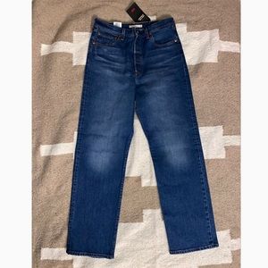 Levi’s ribcage straight jeans